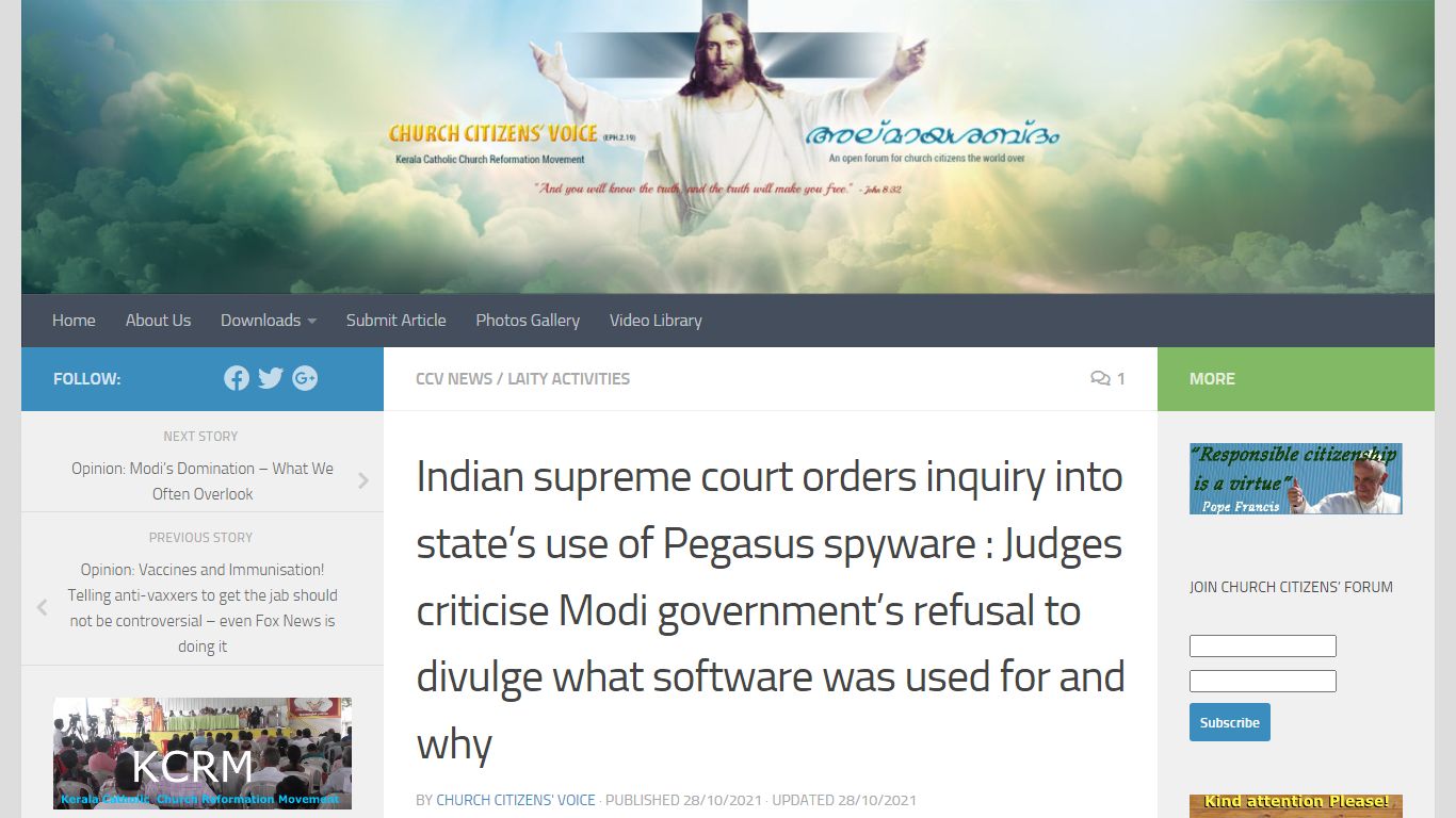 Indian supreme court orders inquiry into state’s use of Pegasus spyware ...